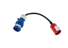 Adapter 230V, 16 amp CEE