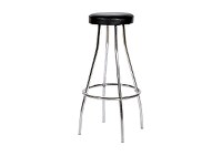 Bar stool w/ fake leather